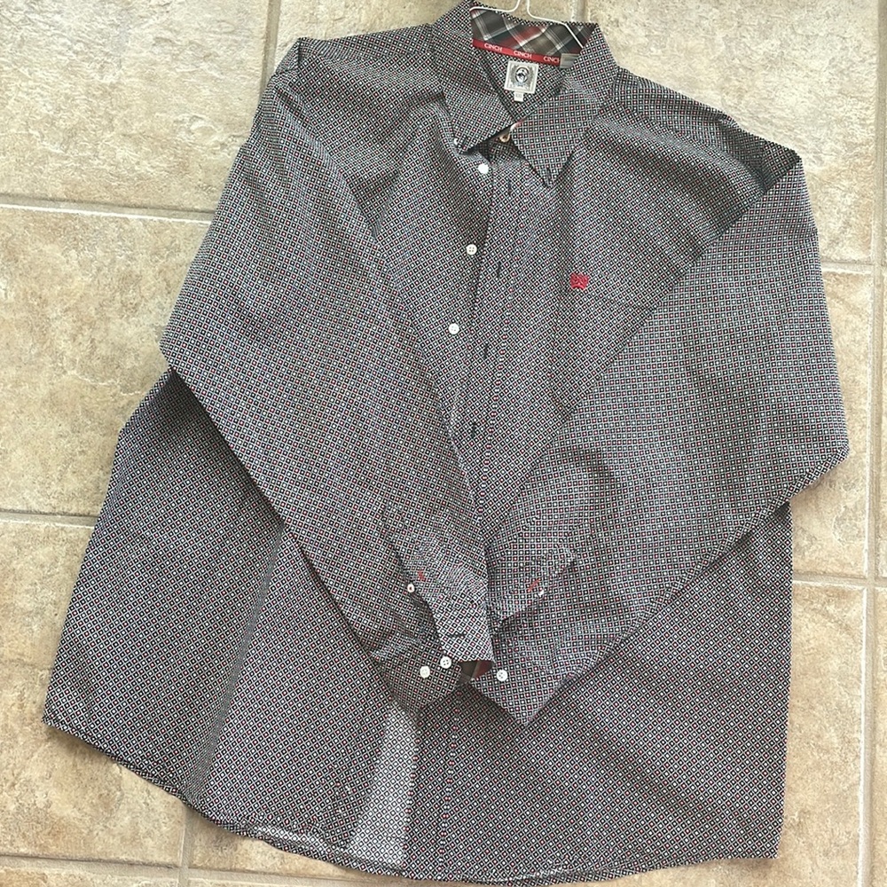 Men’s CINCH long sleeve button down